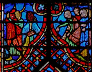 Moses Hides His Face; and the People Offer Their Cloaks