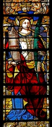 Window depicting St Barbara