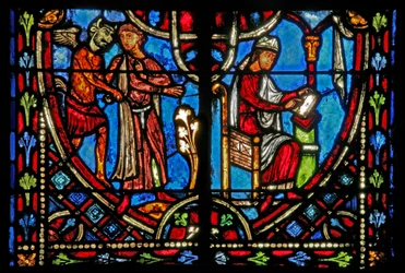 Scene from the Theophilus Story (Modern) (Window W2)