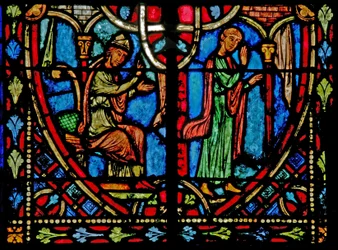 Scene from the Theophilus Story (Modern) (Window W2)