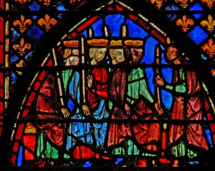 Moses Reunites the Tribute Princes; Gathers Their Staffs