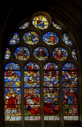 Window w3 depicting the Tree of Jesse