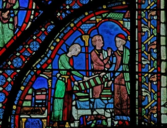 Window W5 Depicting Donors - Drapers