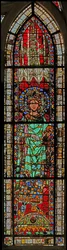 Window depicting Charles (the Fat)