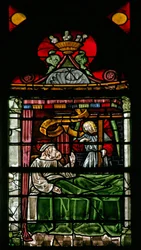 Window depicting Constantine