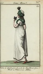 Woman in the Fashion of 1798