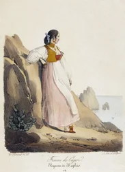 Woman of Capri - Kingdom of Naples
