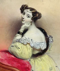 Woman with a Diadem, c.1835
