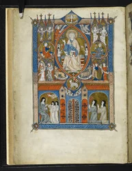Ideal state of the Sainte Abbaye, from 