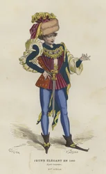 Young dandy, 1480