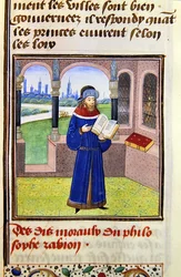 Zabion, from Histoire des Philosophes, Late 15th Century