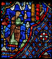 Female Magician with a Flask - In the Country