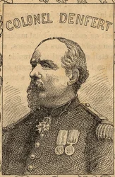 Portrait of French Colonel Pierre Philippe Denfert-Rochereau - 1870-71