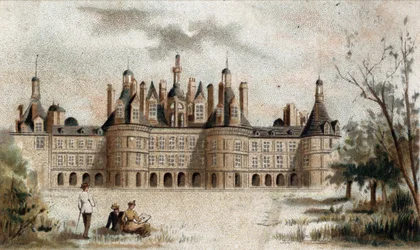 View of the Chateau de Chambord