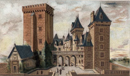 View of the Castle of Pau