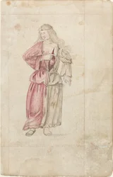 Personification of Friendship (Amicitia) [fol. 2 recto]