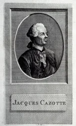 Portrait of the Author Jacques Cazotte
