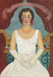 Portrait of a Lady in White, c.1929