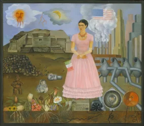 Self-Portrait on the Borderline between Mexico and the United States