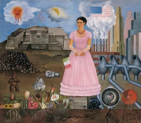 Self-Portrait on the Borderline between Mexico and the United States