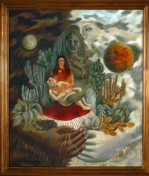 The Love Embrace of the Universe, the Earth (Mexico), Me, Diego, and Señor Xólotl, 1949