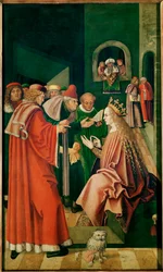 Saint Barbara Disputing with the Philosophers