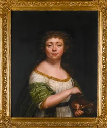 Self-portrait, Aged Twenty-One by Friederike Julie Lisiewska