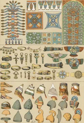 Babylonian and Assyrian headdresses and footwear