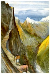 The Nerpani track, Tibet