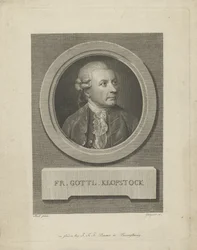 Portrait of Friedrich Gottlieb Klopstock