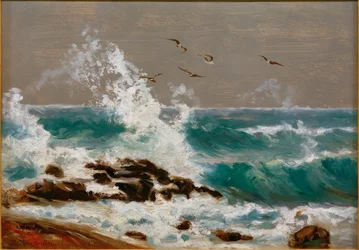 Surf with East Wind on Arran