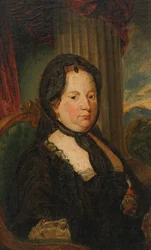 Empress Maria Theresa in Mourning Attire