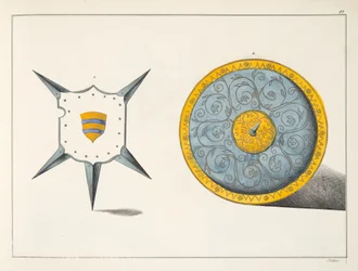 Shields, plate from 