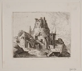 Ruin with Tower