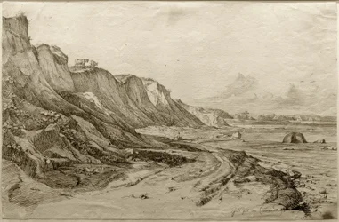 F. Nerly, The Brodtener Shore near Travemünde
