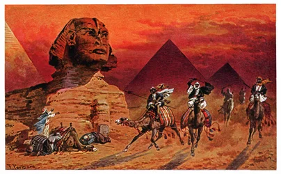 Sphinx of Giza, c.1900