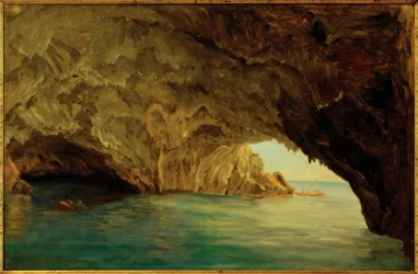 F. Thöming, Grotto on Capri