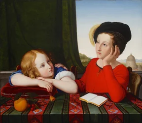 Wienczyslaw and Konstanty Potocki Double Portrait of the Sons of a Polish Prince