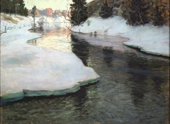 Mountain Stream, Winter