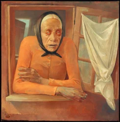 Old Woman at the Window