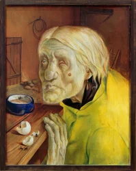 Frau Biene from Worpswede, 87 Years Old