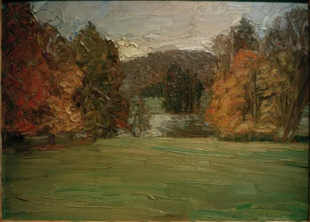 Park in Autumn near Weimar