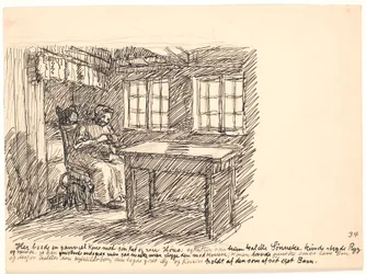 Here Lived an Old Woman with Her Cat and Her Hen...
