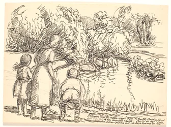 In the Garden Came Some Small Children...
