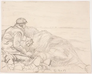 Johannes Larsen Making Studies