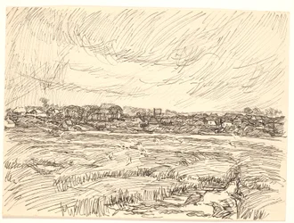 Landscape with Village