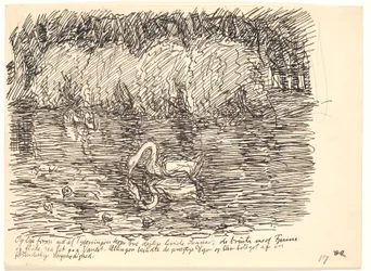 And Right in Front Out of the Thicket Came Three Lovely White Swans...
