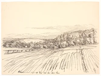 Around Field and Meadow were Large Forests