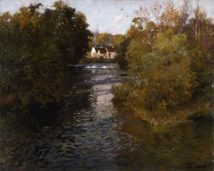 A French River Landscape