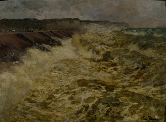 Breakwaters at Dieppe